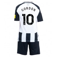 Newcastle United Anthony Gordon #10 Hjemmedraktsett Barn 2024-25 Kortermet (+ Korte bukser)